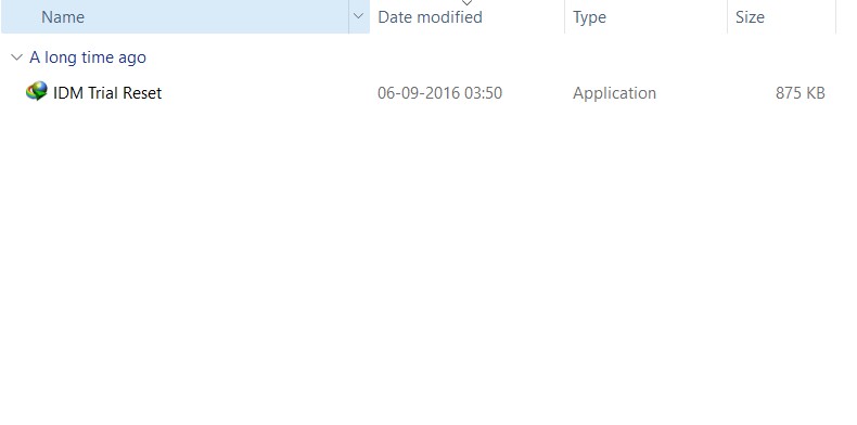 IDM Trail Reset Setup